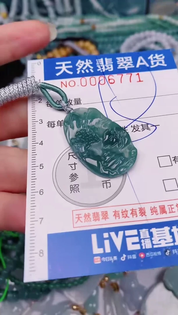 颈饰未镶嵌翡翠00006771