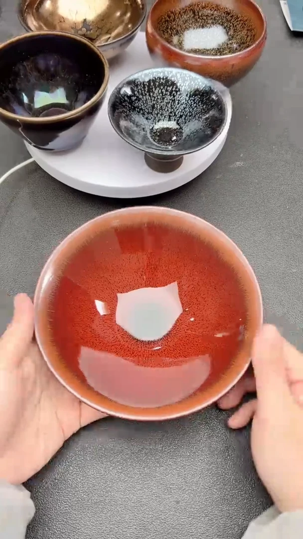 【闪购商品】茶盏518微瑕建盏建盏