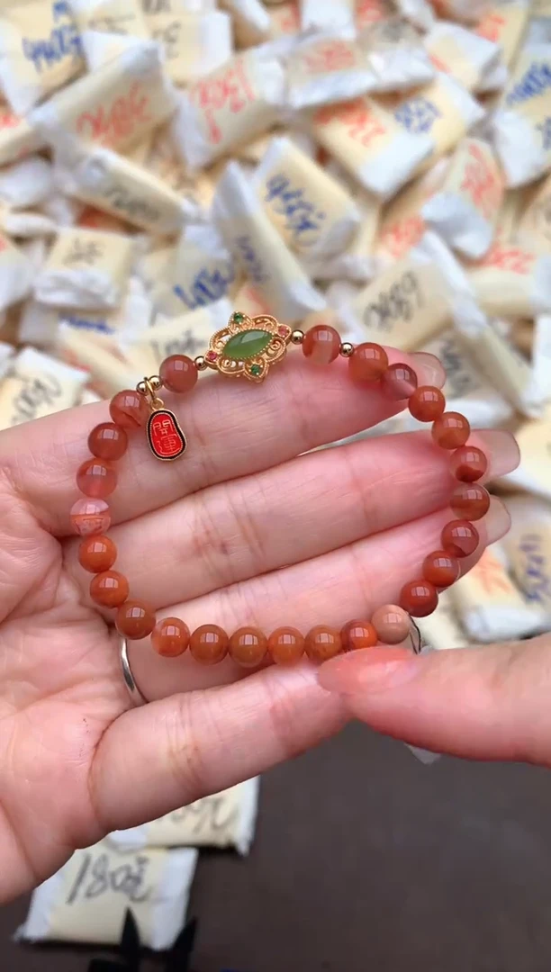 【闪购商品】南红玛瑙手饰银S925镶嵌—