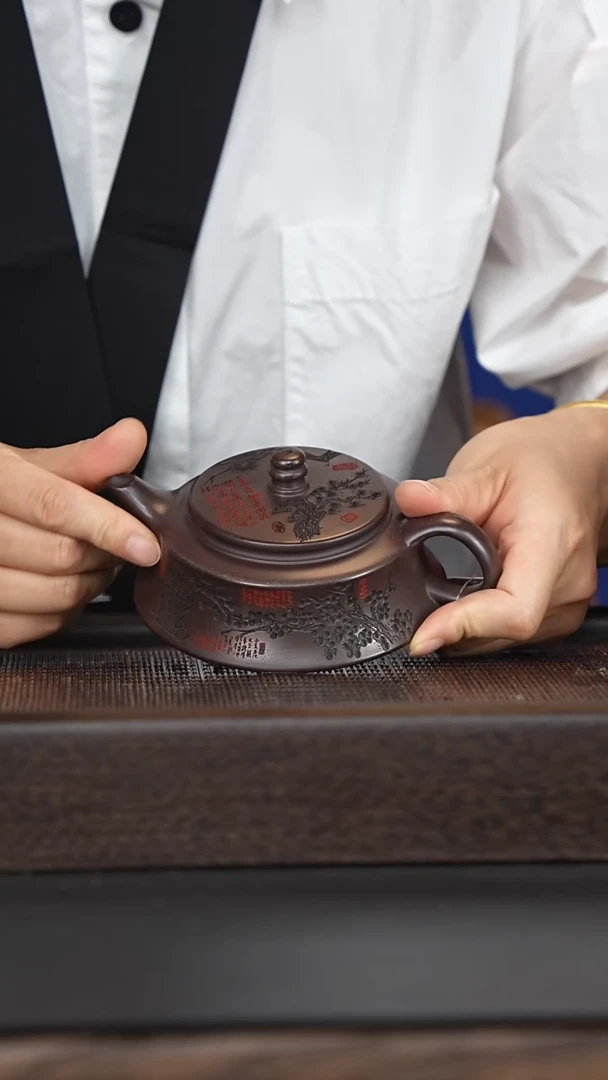 茶壶紫砂宜兴紫砂壶h9763