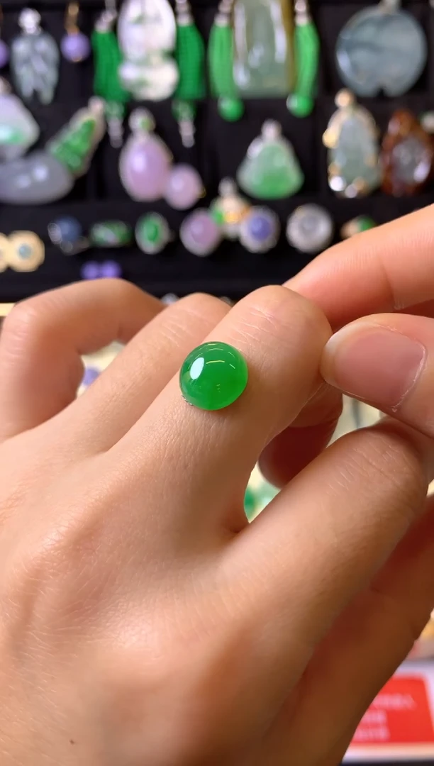 【闪购商品】定制翡翠未镶嵌1裸玉（客户意向镶嵌）