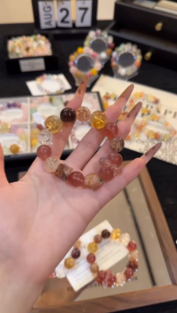 合金手链水晶美拉德手链x3212