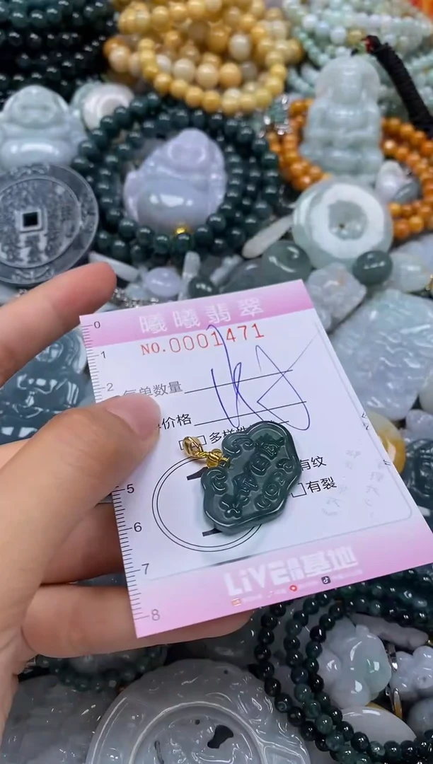 翡翠未镶嵌颈饰闪购0001471