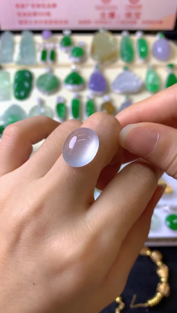 未镶嵌定制翡翠黄****0裸玉（客户意向镶嵌）