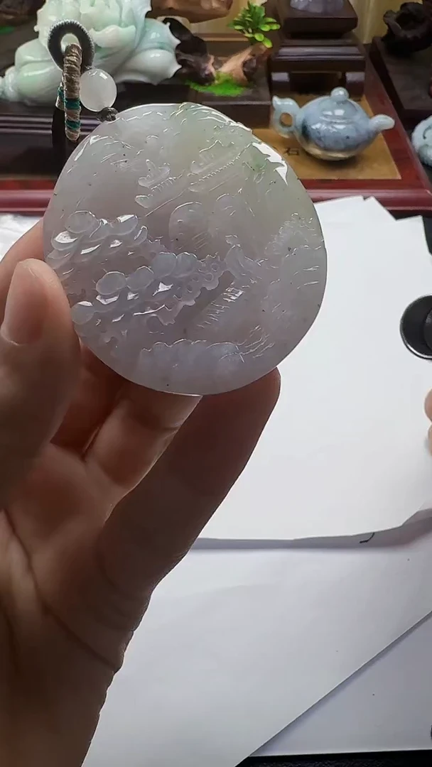 吊坠(不含链)未镶嵌翡翠1