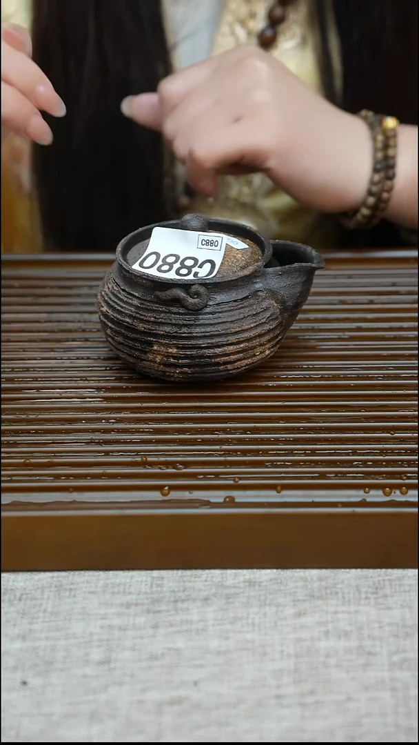 手工粗陶茶具每只不一样