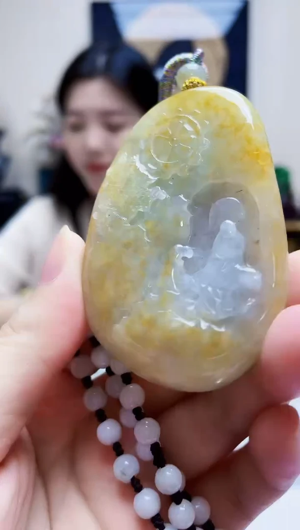 未镶嵌定制翡翠吊坠77