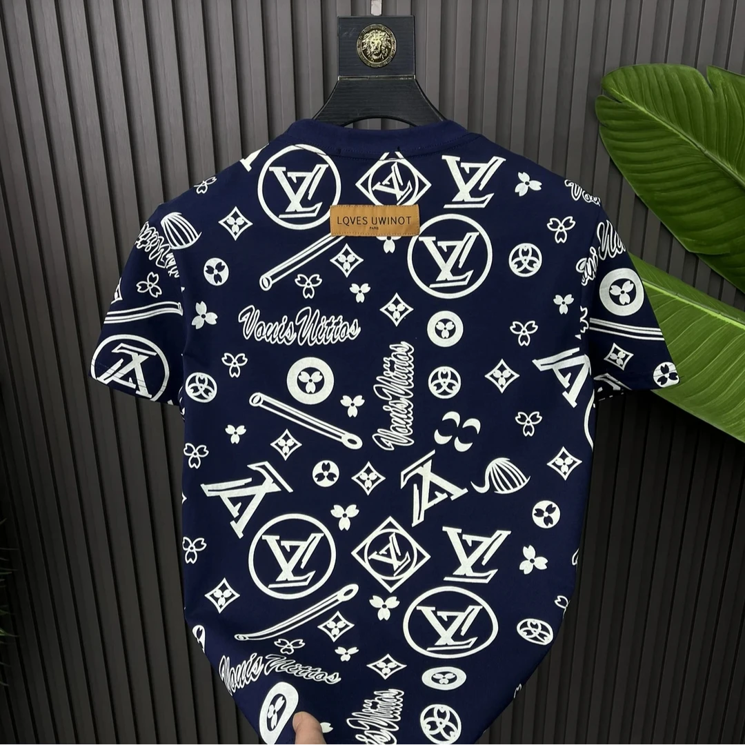 BW-常规上衣短袖基础大众时尚半袖精致韩风休闲T恤印花K-31-W