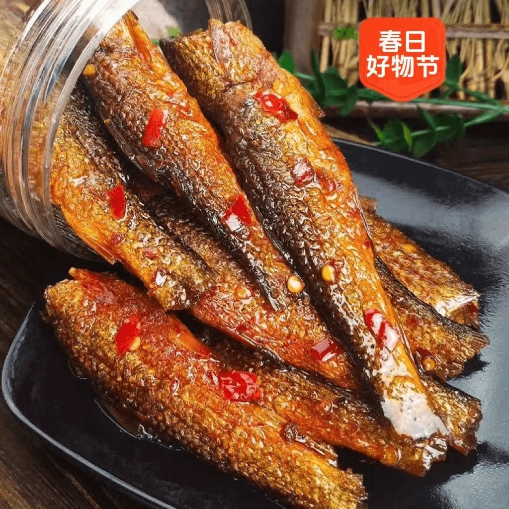 强子手撕鱼】湖南特产香辣手撕鱼下饭菜开瓶即食精选优质洞庭湖鱼