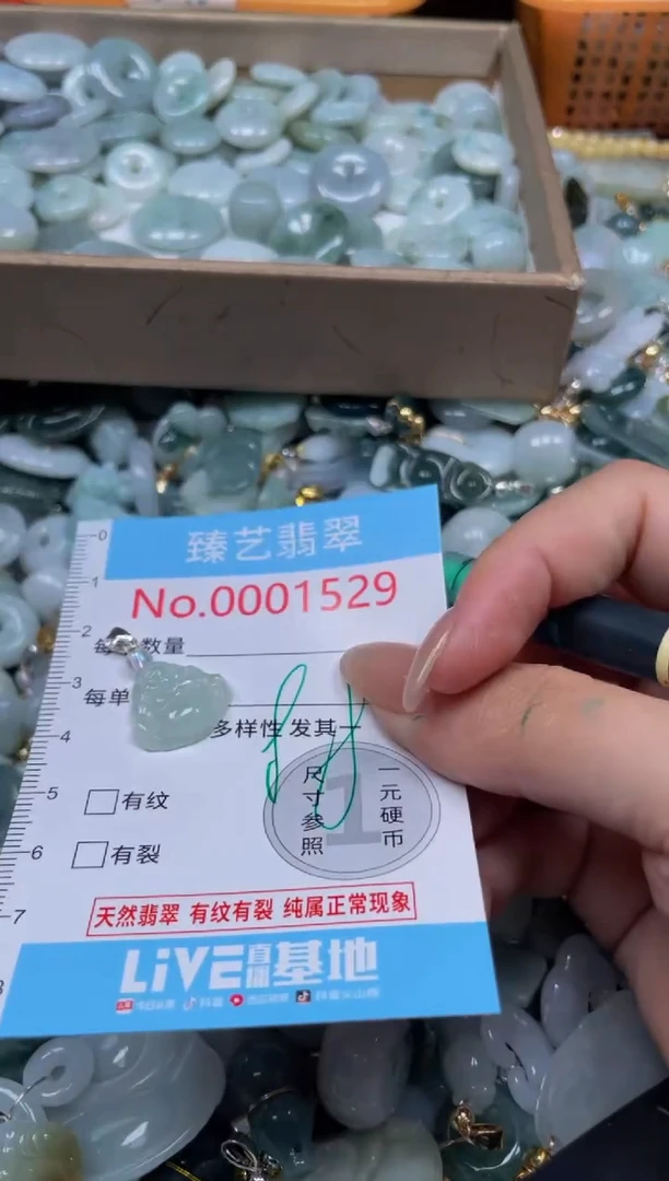 颈饰未镶嵌翡翠1529