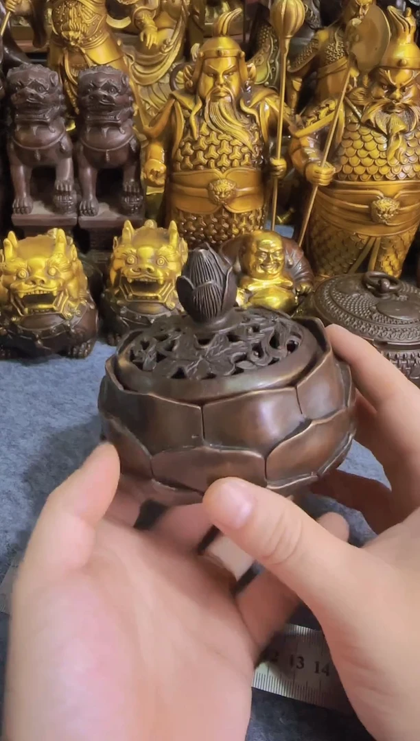 老黄黄铜摆件装饰品