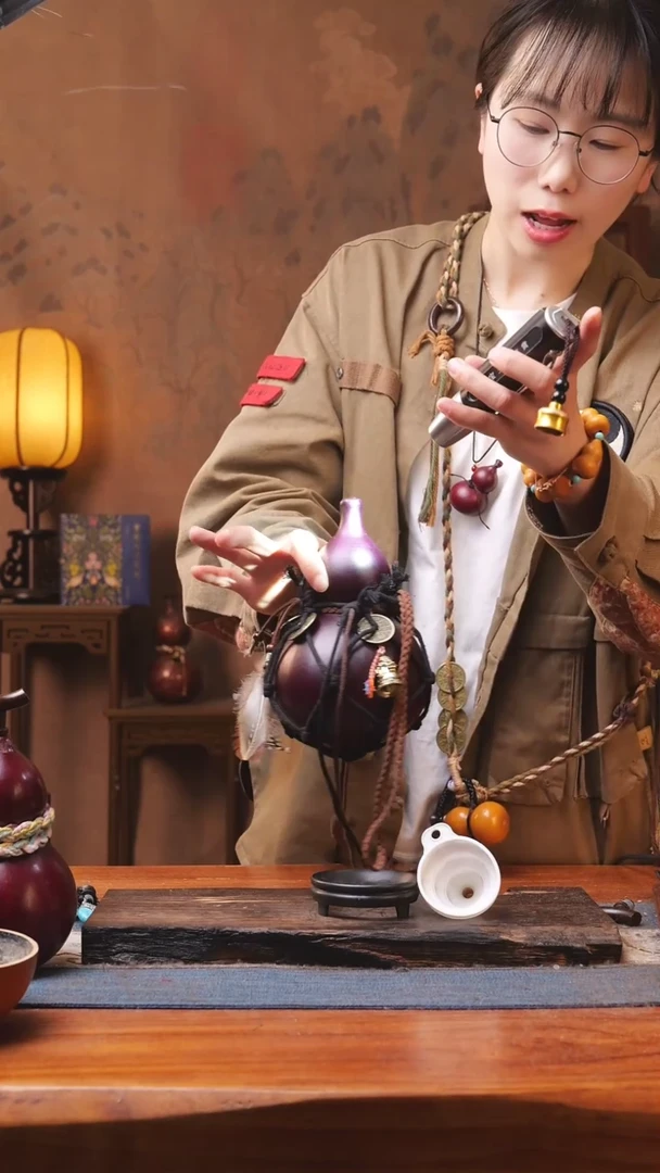 【闪购商品】498号精品大漆葫芦防腐防渗装水茶酒