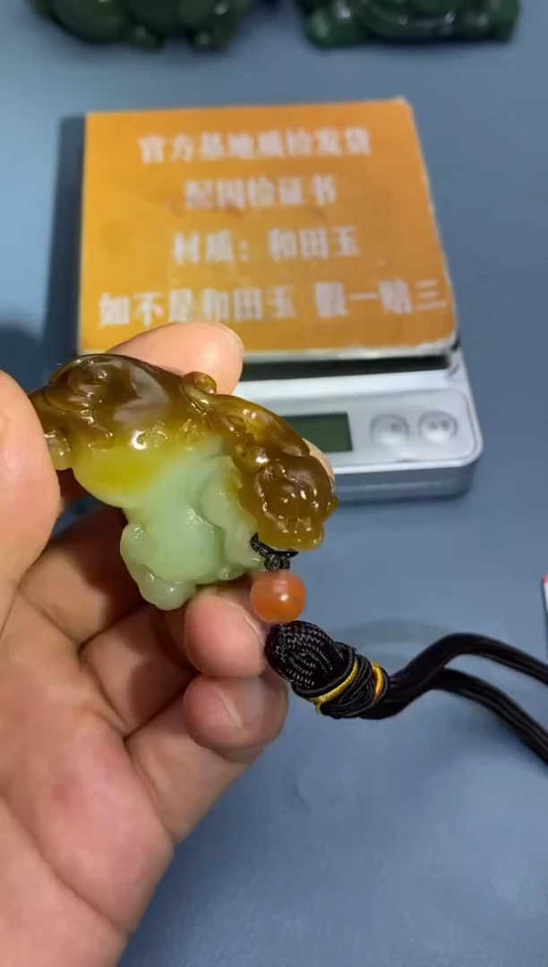 和田玉未镶嵌摆件72