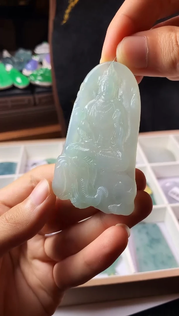 未镶嵌定制翡翠S毛货不退不换