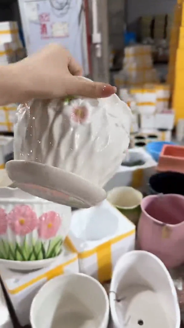 高温陶瓷花盆+E11