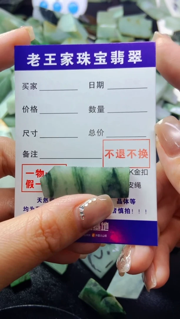 【闪购商品】翡翠颈饰未镶嵌料子