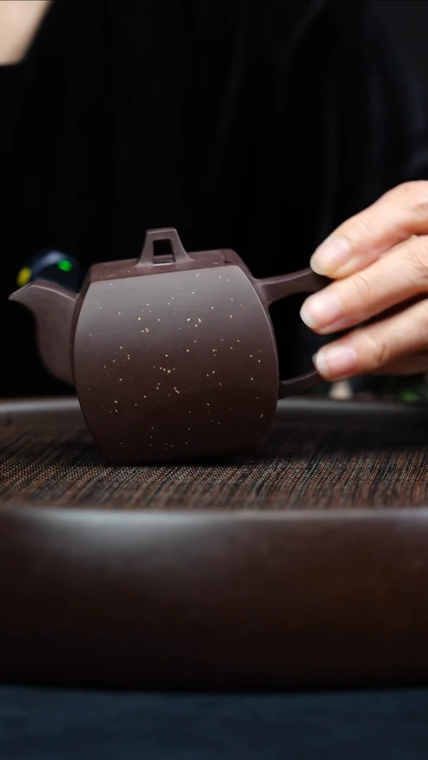 茶壶紫砂紫砂四方方器-CK