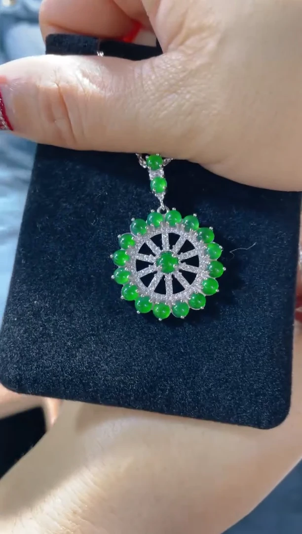 【闪购商品】定制翡翠未镶嵌天然A货翡翠假一罚四（多样性）