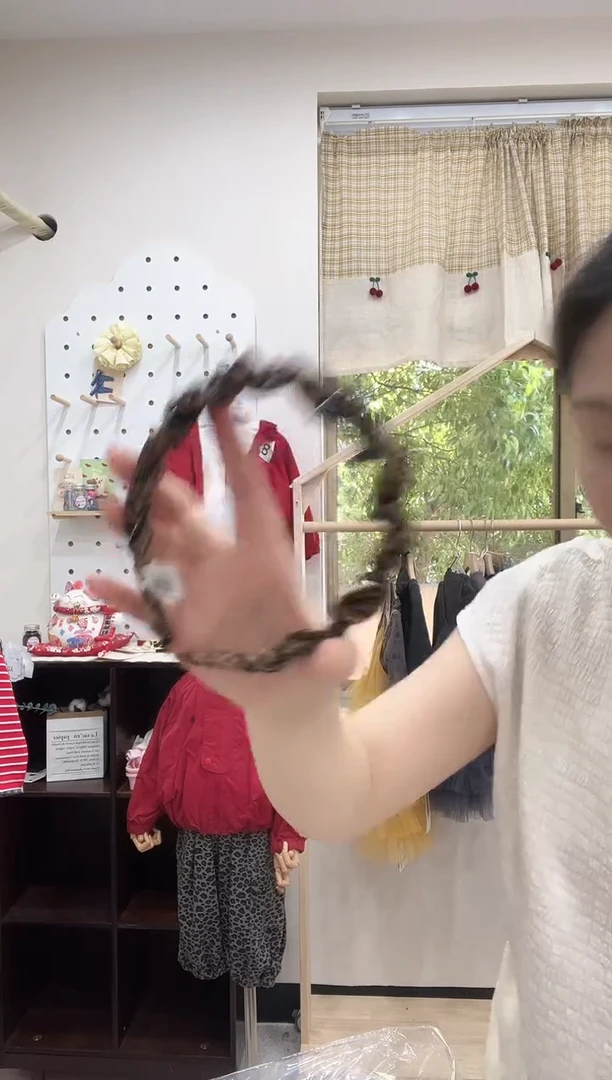 非常可爱的豹纹发箍