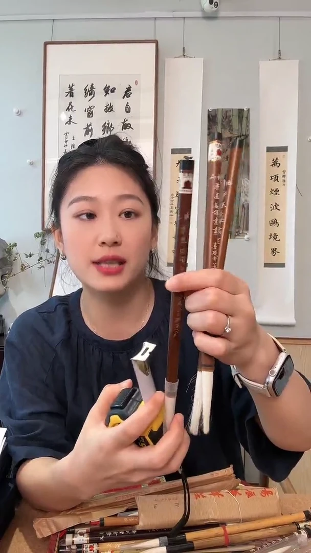 顶某品书画兼毫毛笔长峰拍一发三