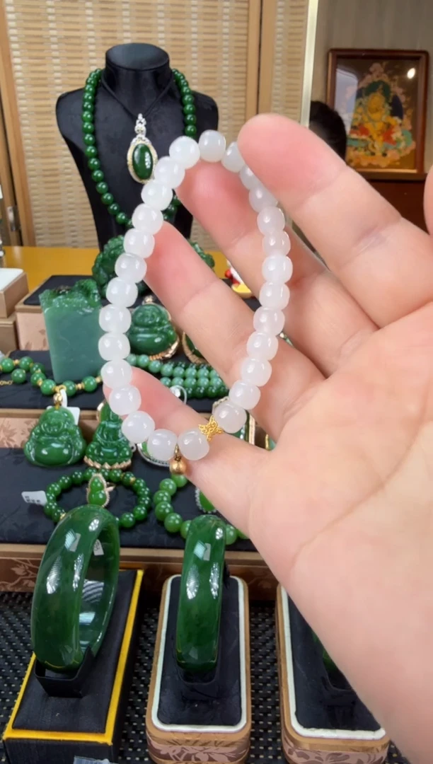 【闪购商品】和田玉（白玉）手串未镶嵌 