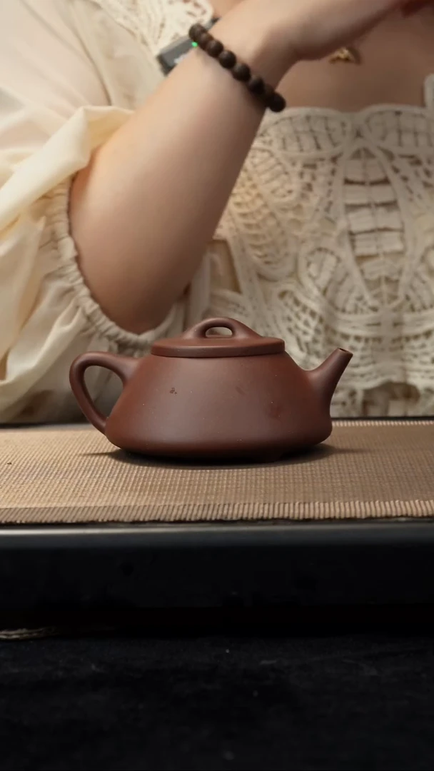 茶壶紫砂底槽清平盖瓢230c