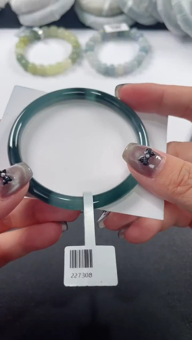 未镶嵌手镯翡翠基地发货H1880 57+