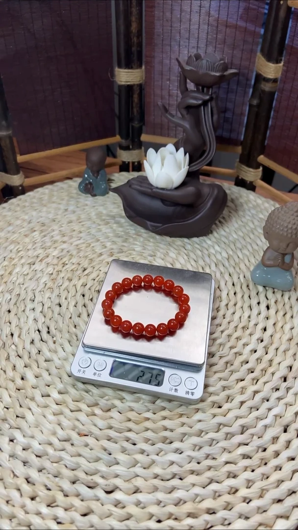 未镶嵌手串南红玛瑙保山南红精品手串卡10