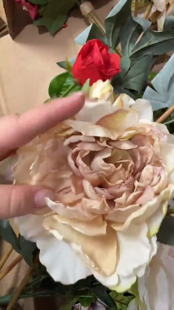 妍韵直播福利仿真花74