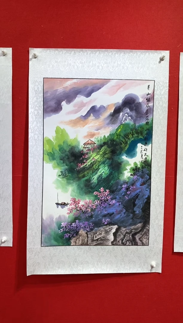 国画国画NYQ杰牛云勤老师作品