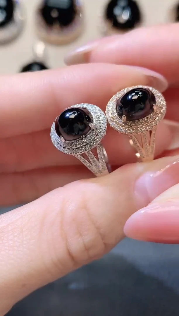 【闪购商品】翡翠戒指18K金镶嵌D27 多样性发货一件