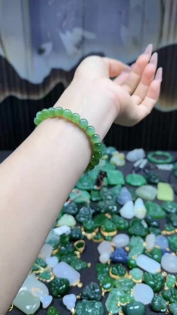 和田玉未镶嵌挂件8