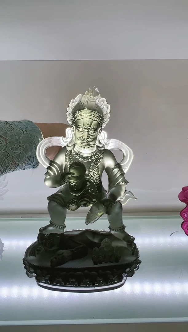 手工艺品琉璃小*古法琉璃24xm财神