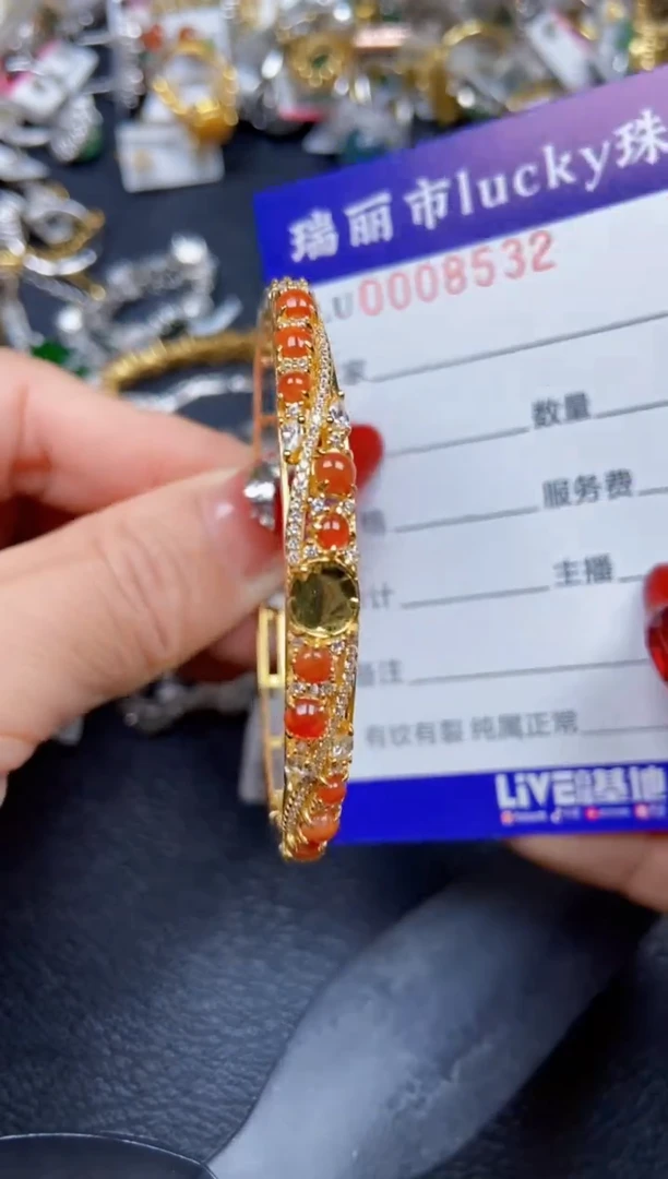 【闪购商品】翡翠颈饰银S925镶嵌8532