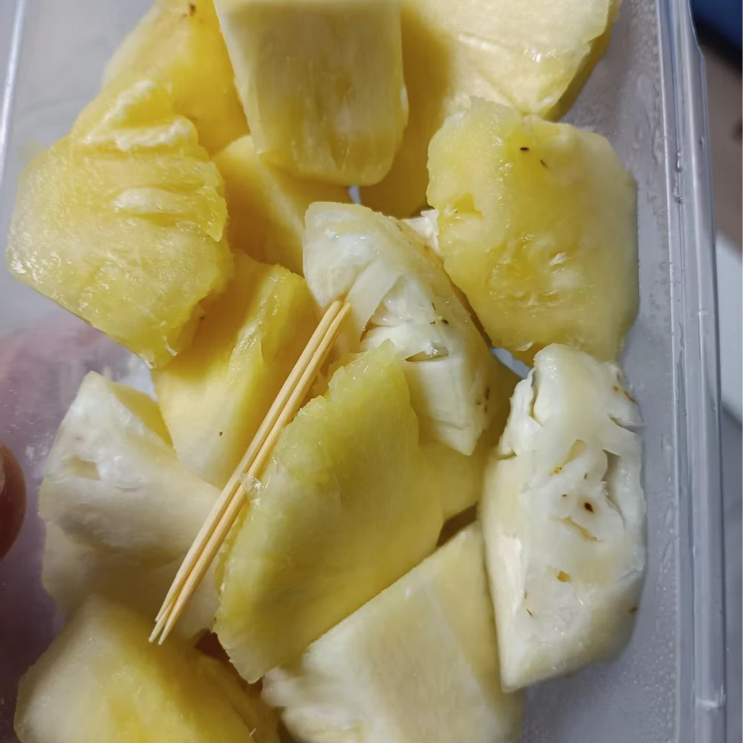 云南新鲜傣族青皮小菠萝好吃