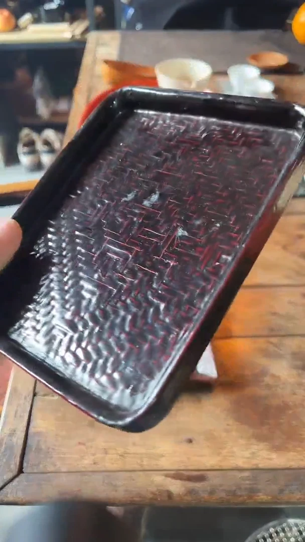 26.蓝胎漆 15*12公分