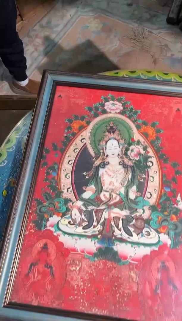 卷轴画路路的唐卡tk160