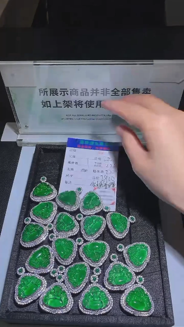 【闪购商品】翡翠颈饰合金-净货-多样性发货-发其一