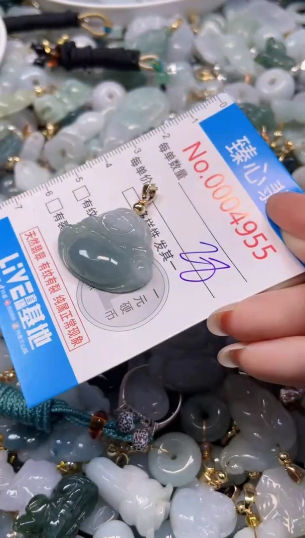 颈饰未镶嵌翡翠4955