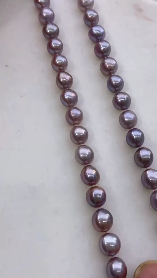 【闪购商品】淡水珍珠项链未镶嵌136 9-10mm