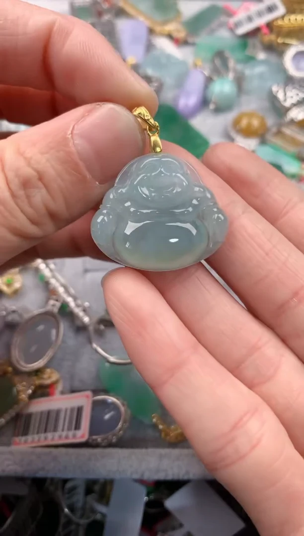 银S925镶嵌戒指翡翠444   2