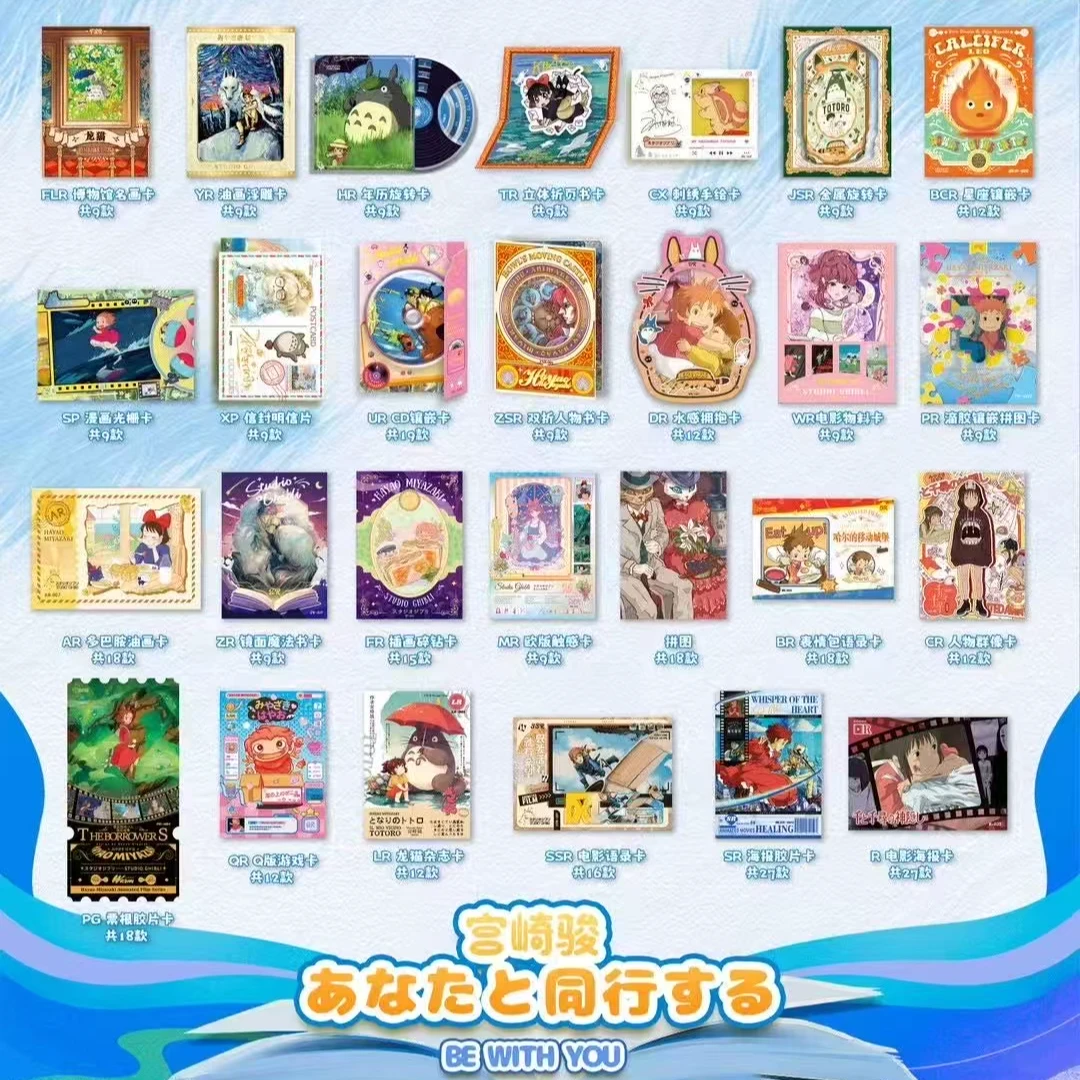 【浮浮1K2】梦工厂宫崎骏与你同行国卡二创收藏卡牌【默认代拆】