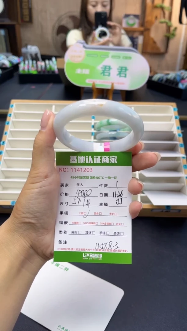 未镶嵌手镯翡翠多人