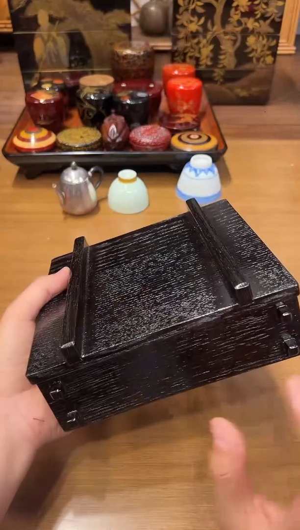 收纳盒 大漆漆器大漆漆器
