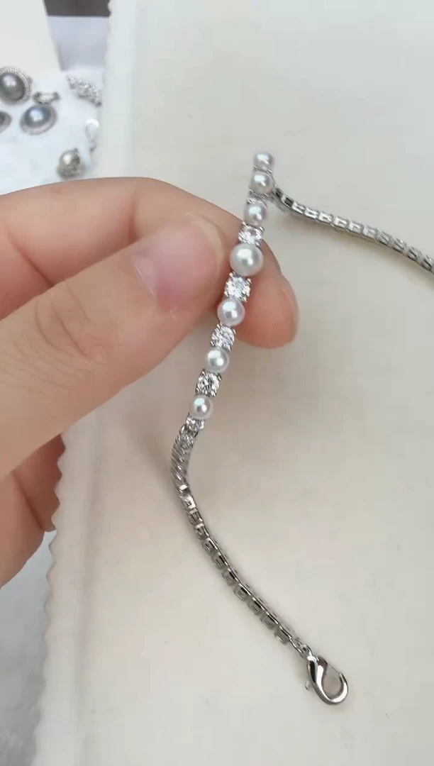 未镶嵌手绳淡水珍珠许言手镯