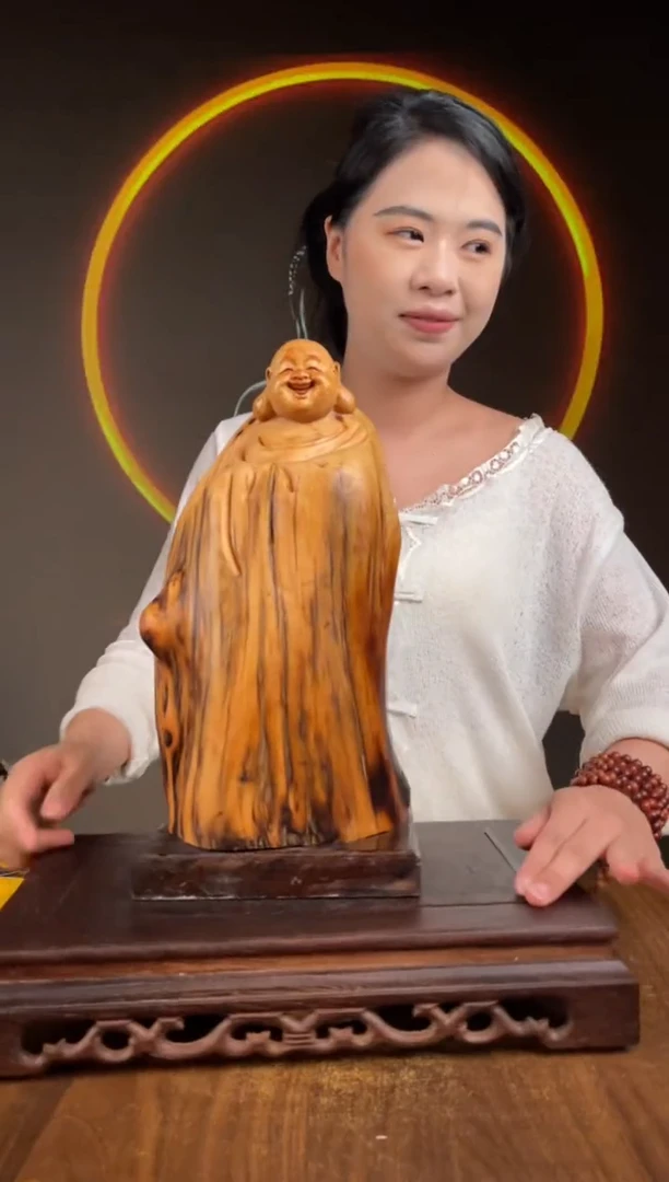 柏木（崖柏）手工摆件,先抢先得! 编号:206