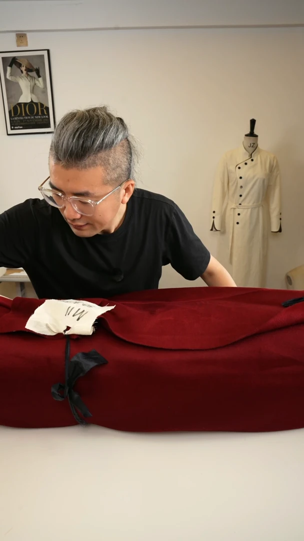 无纺布古今纸样布料17.