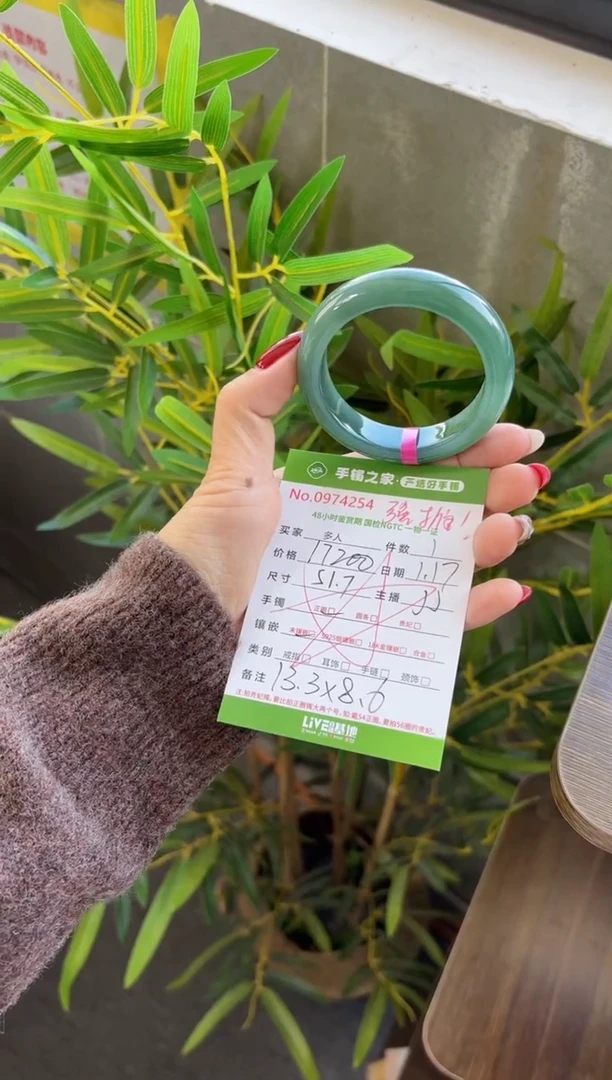 【闪购商品】翡翠手镯未镶嵌多人