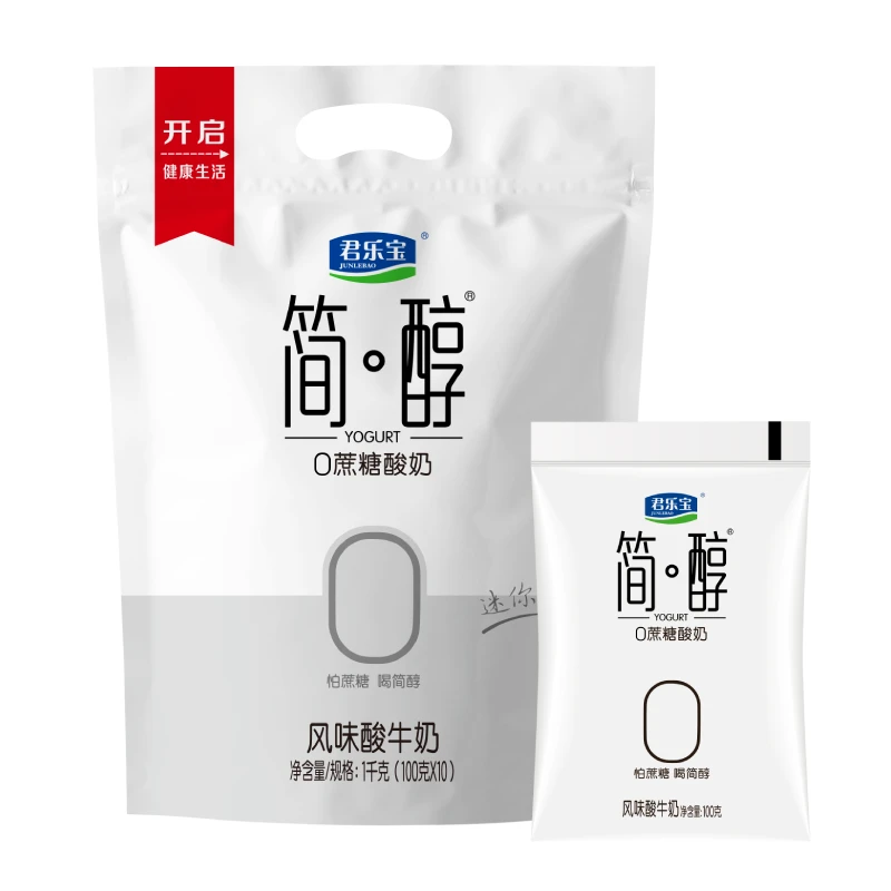 君乐宝简醇风味酸牛奶1kg