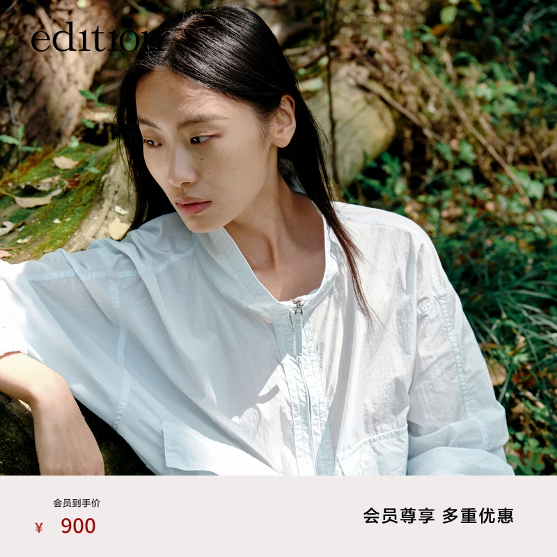 【E+轻生活系列】edition2024夏季新款轻量工装运动外套#EBD2COT005